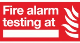 FIRE ALARM TESTING