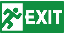 EMERGENCY EXIT SIGNS